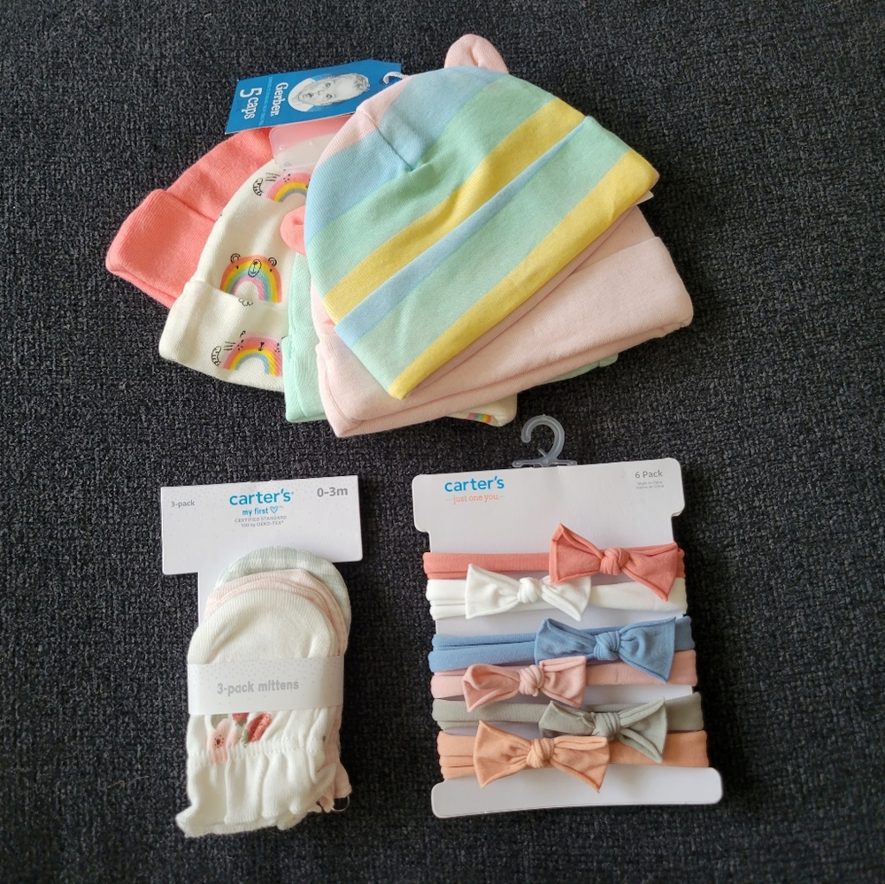 Baby Girl Accessory Bundle